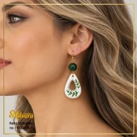 گوشواره لوکس میلوارا طرح طبیعت کالکشن رها