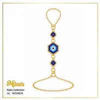 تمیمه دستبند انگشتری میوکی اصل ژاپن طرح چشم نظر میلوارا کالکشن رها کد RCDA034